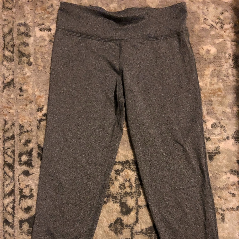 Gray Capri Leggings